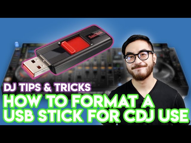 format a usb on pc for a mac