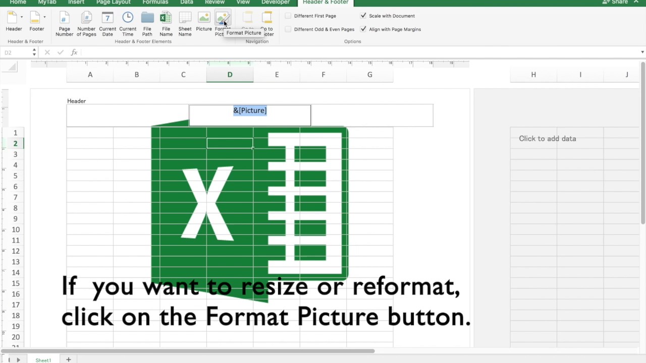 insert a worksheet in excel for mac